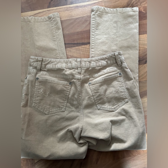 St. John's Bay Boot Cut Pants - Cream - Picture 2 of 4